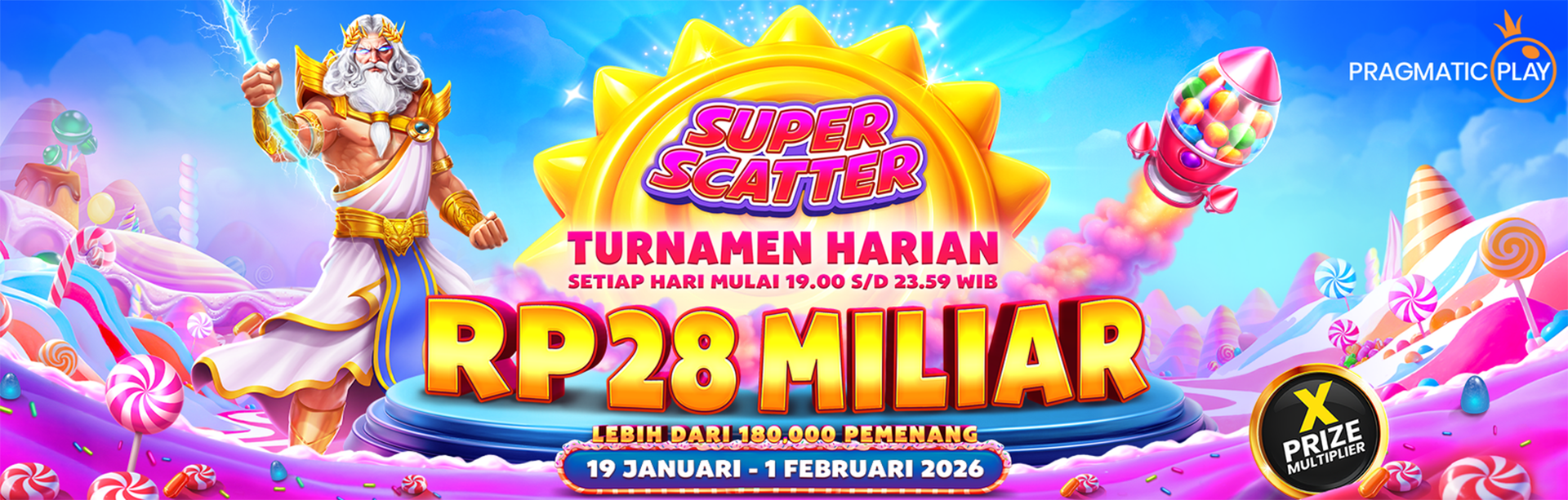 PP - SUPER SCATTER TURNAMEN HARIAN